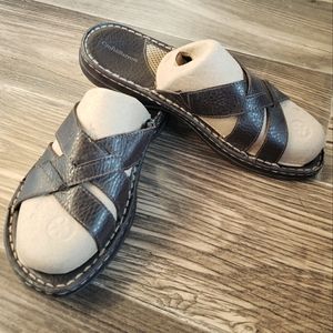 Croft & Barrow Zorah leather sandal